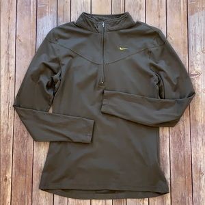 Nike FITDRY long sleeve shirt gray size medium